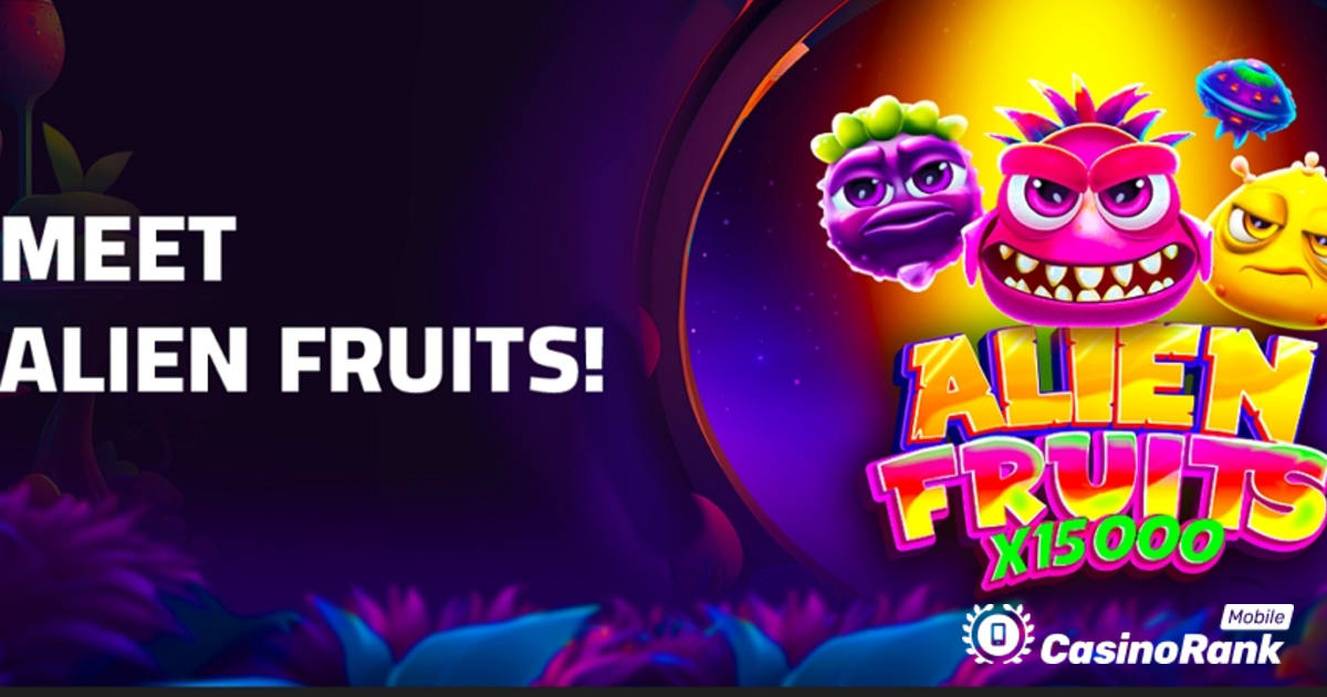BGaming, Yapay Zeka Tarafından Oluşturulan Grafiklerle Alien Fruits Slotunu Piyasaya Sürüyor