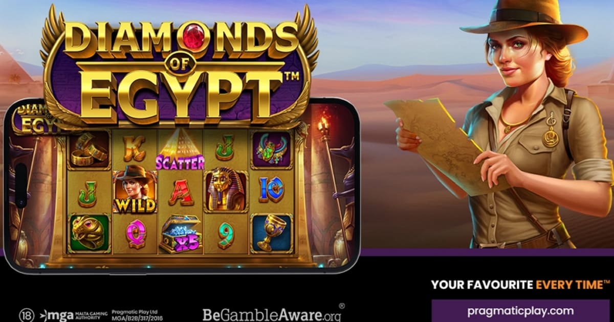 Pragmatic Play, 4 Heyecan Verici İkramiye ile Diamonds of Egypt Yuvasını Başlattı